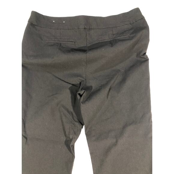 Chico’s So Slimming Black Ankle Pants 2.5 (12/14) Tall Stretch Pull On Work - Picture 6 of 6